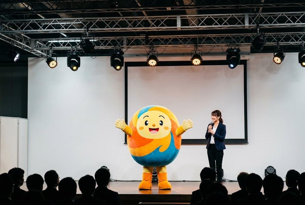 企業イベント会場のステージ